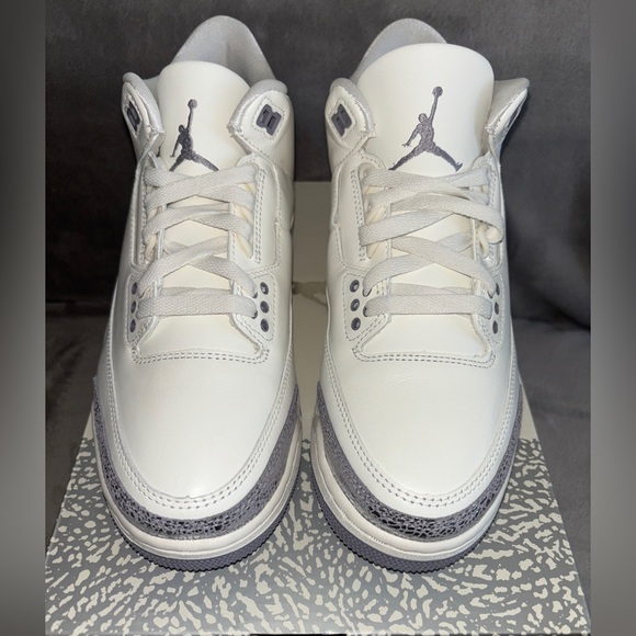 NWT WMNS Jordan 3 “sail & Metalic silver” - Picture 6 of 11